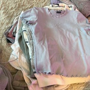 all brandy melville tops, hardly used and in great condition